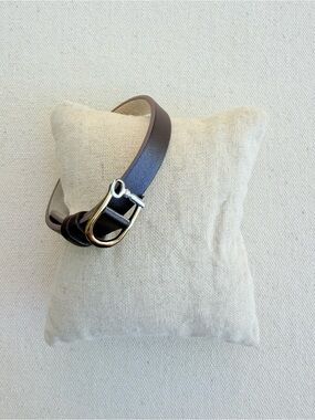 *Single Leather Reversible Band Bracelet* KEEP COLLECTIVE Retired *NIP*